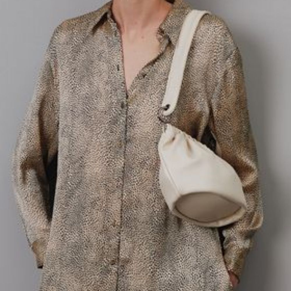 Zara Animal Print Longline Blouse Tunic Dress Size XL - Picture 2 of 16
